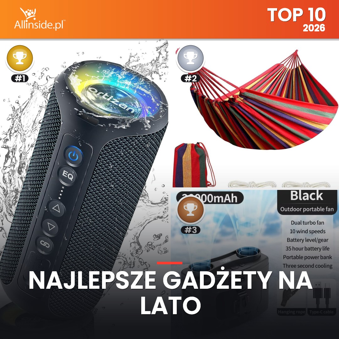 Najlepsze gadżety na lato 2026